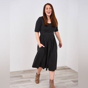 Latched Mama Cotton Nursing/Maternity Dress - Like New